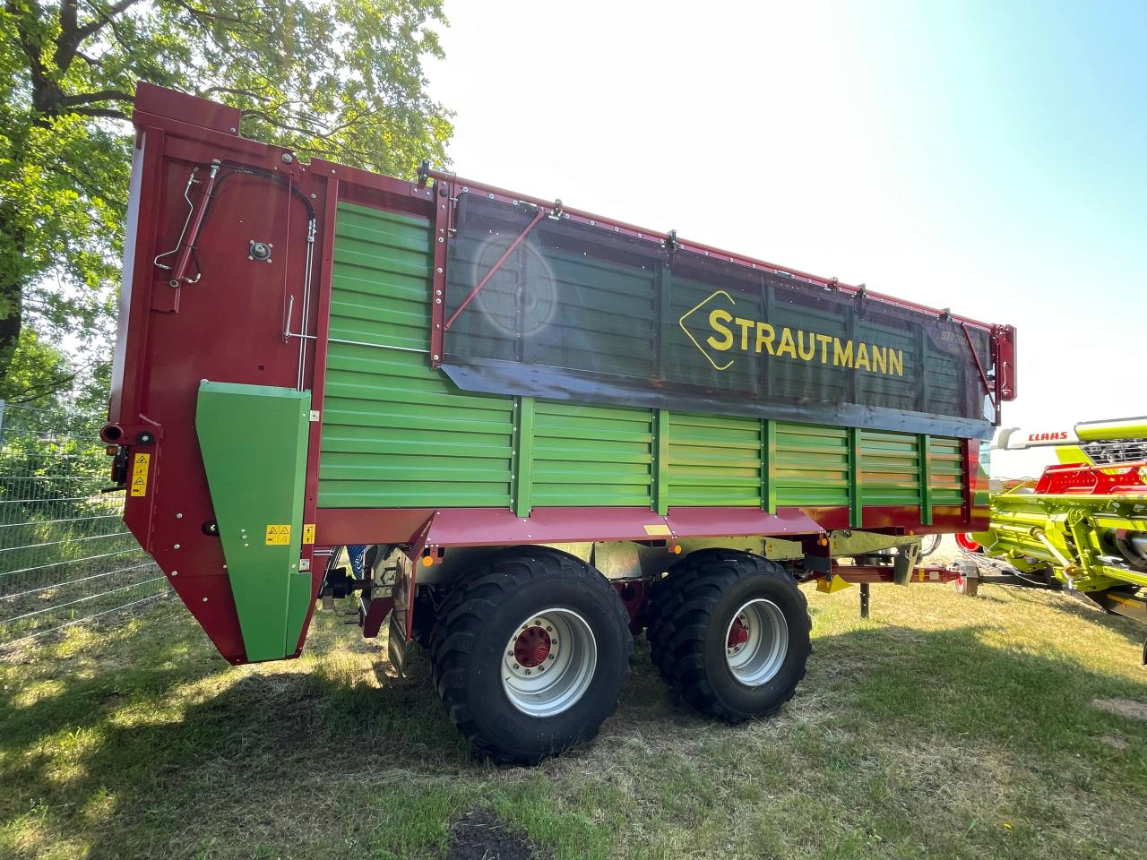 Lade-, Silier- u. Häckselwagen, Strautmann, GIGA-TRAILER 460DO, Ria ...