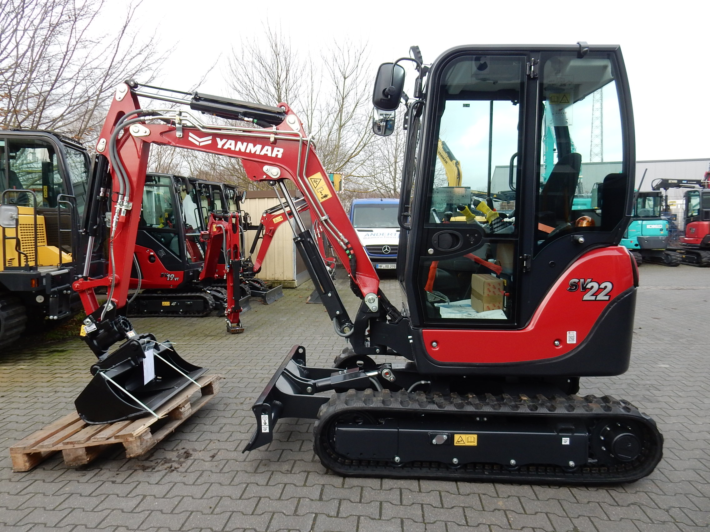 Minibagger, Yanmar, SV 22 Advance 2,2to